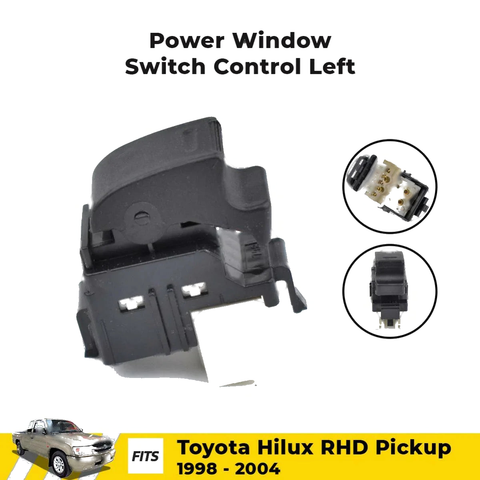 Power Window Switch Control LH Fits Toyota Hilux Tiger LN147 RHD UTE 1998-04