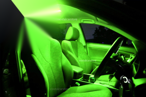 Mazda 6 GG GY Bright Green LED Interior Light Kit (2002-2008)