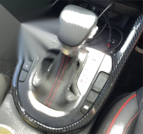 Kia Forte K3 Carbon Fiber Gear Shift Box Frame Cover Trim (2019-2021)