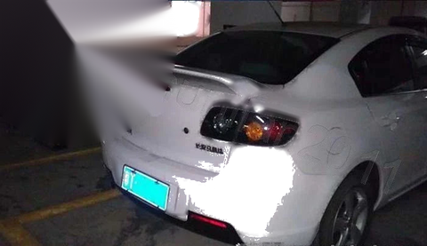 MAZDA 3 Sedan Factory Style Spoiler Wing ABS (2003-2009)