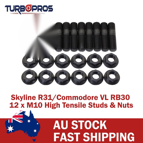 Holden Commodore VL High Tensile Exhaust Manifold Stud Kit