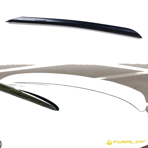 VW Passat (2012-2019) - Matte Black Duckbill Boot Lip Spoiler
