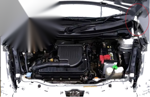 Suzuki Swift Left Front Hood Hinge (2011-2017)