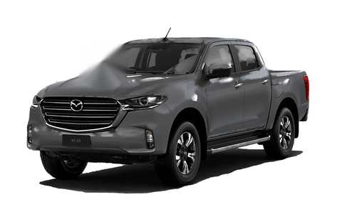 Mazda BT-50 Black Side Door Vent Fender Cover (2021-2024)