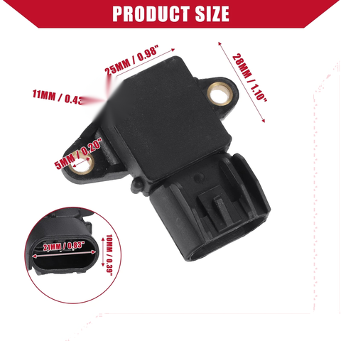 Jeep Liberty MAP Manifold Absolute Pressure Sensor (2004-2012)