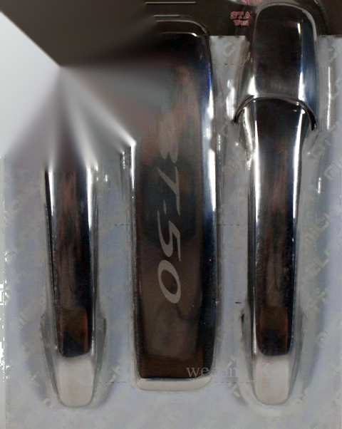 Mazda BT-50 4 x Stainless Steel Door Handle Covers (2006-2011)