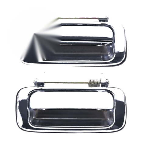 Toyota Landcruiser J80 Outer Door Handle Set of 2 Chrome (1990-1998)