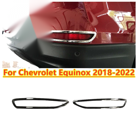 Chevrolet Equinox Chrome Tail Fog Light Frame Cover Trim (2018–2022)