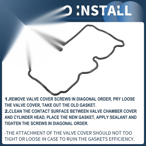 Chevrolet Matiz Spark Valve Cover Gasket