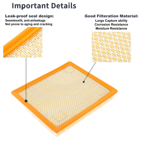 Chevrolet Malibu Engine Air Filter 2.0L (2013 - 2015)