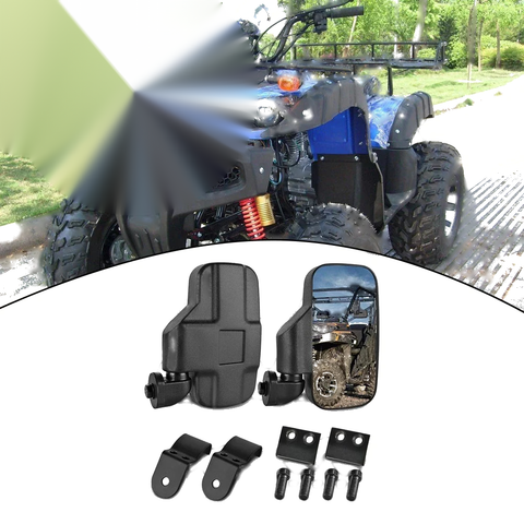 Polaris Ranger Adjustable UTV Side Rear View Mirrors
