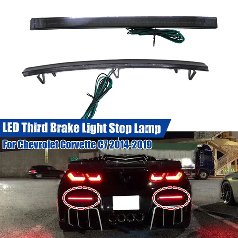 Chevrolet Corvette Parking Lamp Bumper Reflector Brake Light (2014–2019)