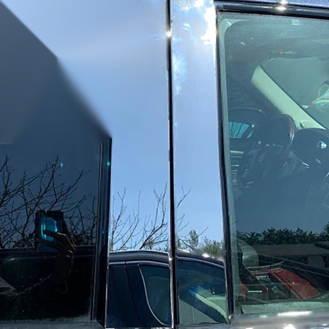 Chevrolet Cruze 6 x Chrome Pillar Trim Door Covers (2015–2016)