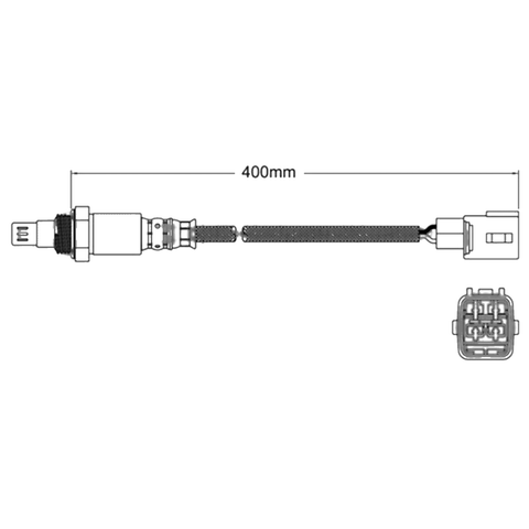 Toyota Landcruiser Pre Cat Oxygen O2 Sensor (2007–2012)