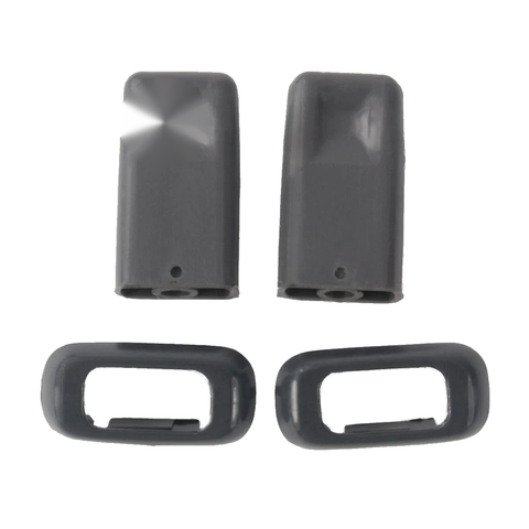 PAIR DOOR LOCK KNOB AND SURROUND Fits Toyota Hilux RN85 RN90 LN85 UTE 1989-97