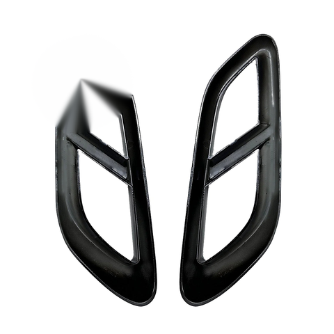 Benz GLE Coupe 1 Pair Black Rear Bumper Exhaust Pipe Cover (2024)