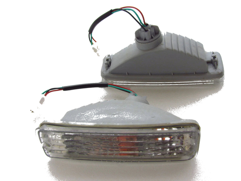88-97 Toyota Hilux LN85 LN100 Crystal Bumper Bar Indicator Light Turn Signal