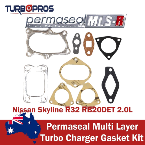 Nissan Skyline R32 RB20DET 2.0L Permaseal MLS-R Turbo Charger Gasket Kit