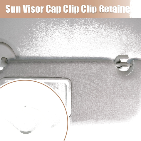 Nissan Altima Gray Sun Visor Bolt Covers (2013-2023)