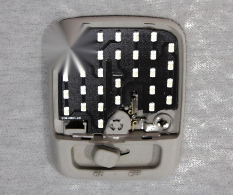 Nissan Navara D23 NP300 LED Interior Panel Dome Light (2015-Present)