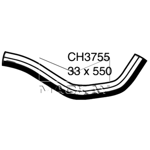 Toyota Landcruiser Prado GRJ120 V6 4.0L 1GR 2003~2009 Lower Radiator Hose