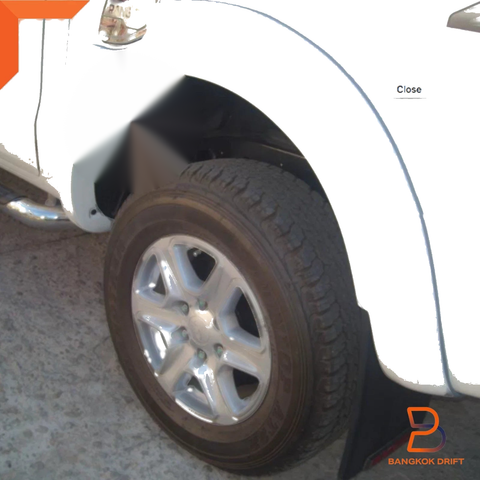 Ford Ranger UTE T6 PX1 Matte Black Fender Flare Wheel Arch (2012-2014)