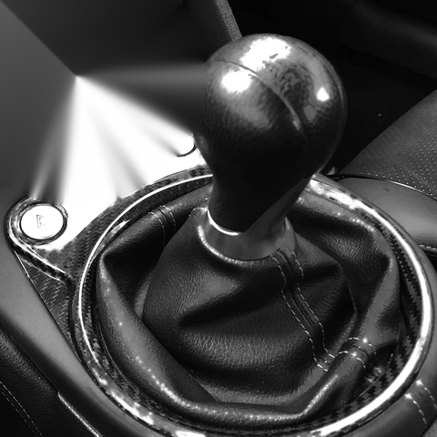 Nissan 370Z Carbon Fiber Gear Shift Panel Cover Trim (2009-2020)