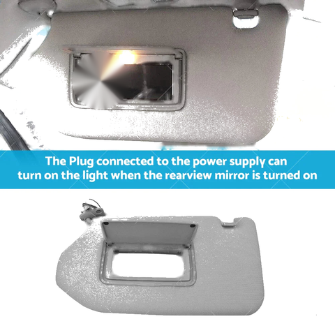 Nissan Pathfinder Interior Sun Visor Shade Grey (2013-2018)
