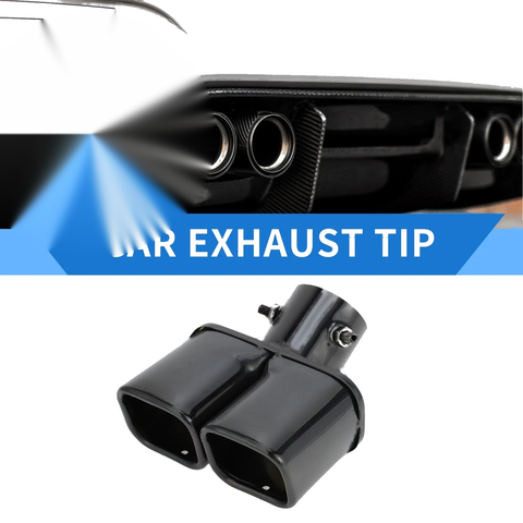 Toyota Raize Exhaust Tip / 2.4in Inlet / Square Slant Cut (2020–2025)