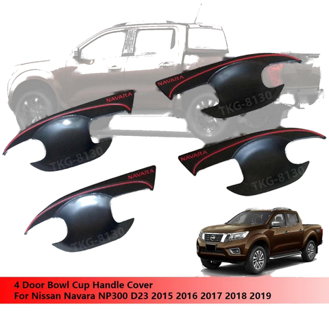 Nissan Navara NP300 Black Door Handle Bowl (2015-2019)