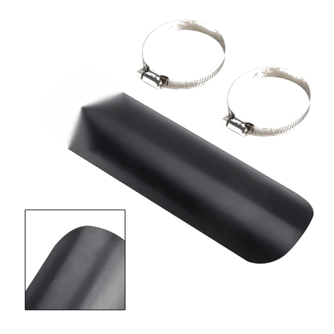 Schwarza Motorcycle Exhaust Pipe Holder Cover