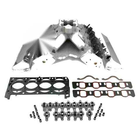 Ford 351C 9.2 Deck Fusion Manifold & Cylinder Head Combo