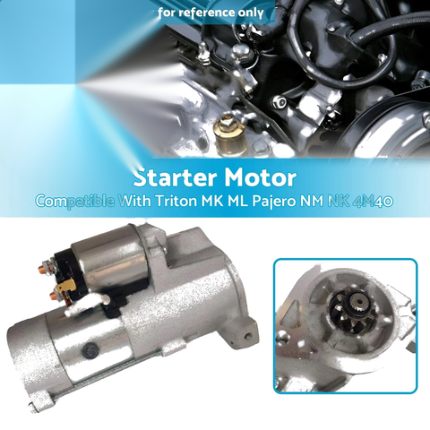 Mitsubishi Triton Pajero 2.8 3.2 Starter Motor (MK ML NK NL NM)