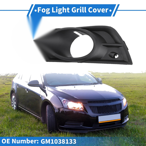 Chevrolet Cruze 1x Front Left Fog Light Grille (2011 - 2015)