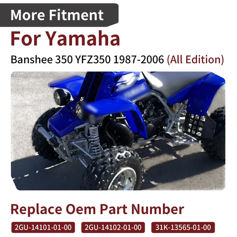 Yamaha Banshee 350 YFZ350 Carburetor + Intake Manifold Boot (1987-2006)