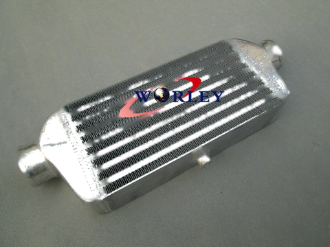 Car Model Aluminum Turbo Intercooler 280 x 130 x 50 mm 2.2" Inlet/Outlet