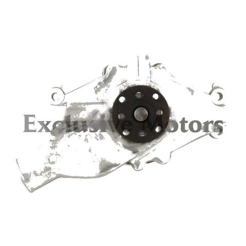 Chevrolet SB (1955-1995) Polished Aluminum Short Water Pump, Upgraded Housing