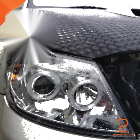 Toyota Hilux MK6 Vigo Pickup Chrome LED Projector Headlights (05-11)