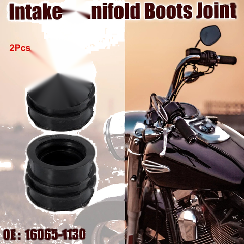 Kawasaki ER5 ER500 2 x Carburetor Intake Manifold Boot Joint