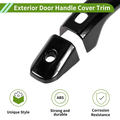 Chevrolet Colorado Black ABS Exterior Door Handle Cover Trim (2023 - 2024)