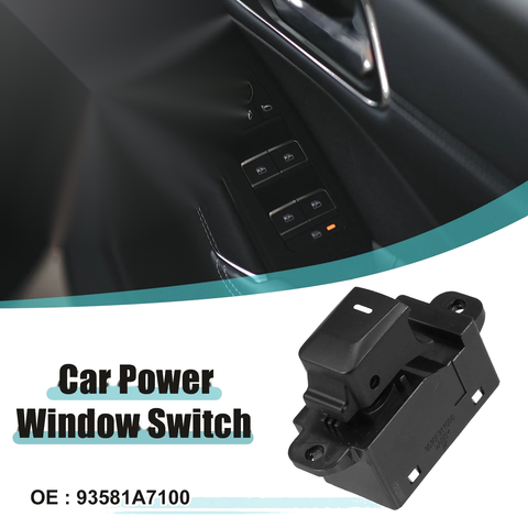 KIA CERATO 2016-2023 Front Right Side Black Master Power Window Switch