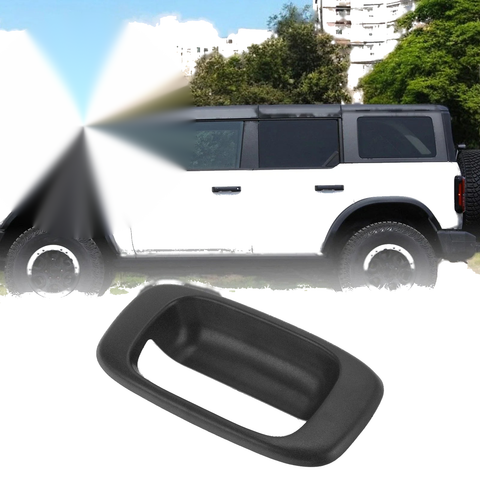 Chevrolet Silverado & GMC Sierra Door Handles Black Tailgate Handle Bezel