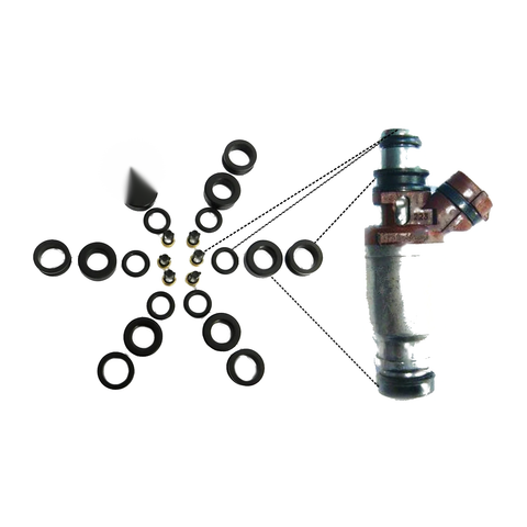 Toyota Landcruiser 1FZFE FJZ80 Injector Service Kit (1990-1997)
