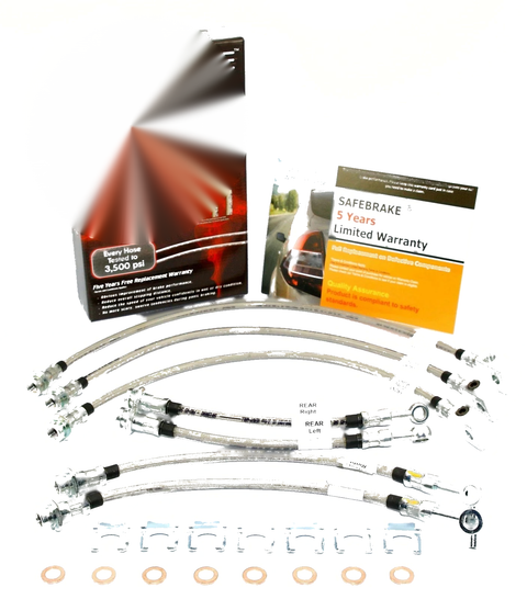 Nissan Patrol GU Y61 4.8L (ABS) 6 Inch Lift Brake Line Kit (2001-2012)