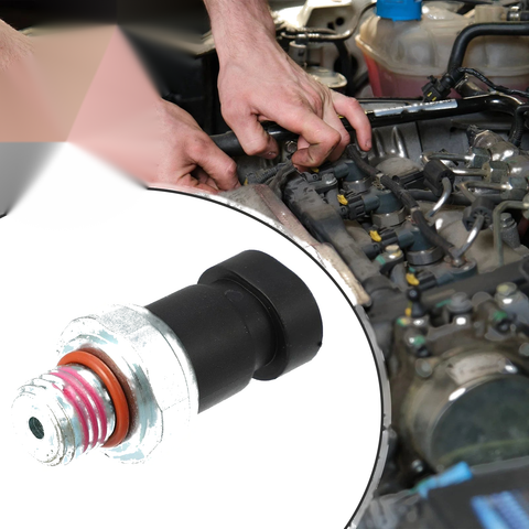 Chevrolet Traverse LS LT Metal Black Silver Tone Oil Pressure Sensor