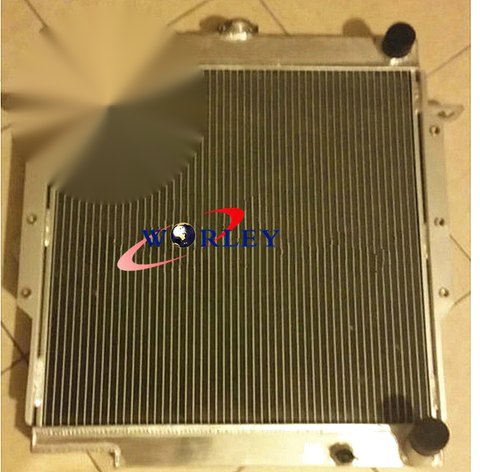 Toyota Landcruiser 75 Series Aluminum Radiator & Hoses (1985-1990)