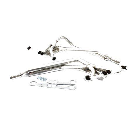 Holden HQ-WB Chev SB V8 Polished Stainless Steel TRI-Y Extractors (1971-1980)