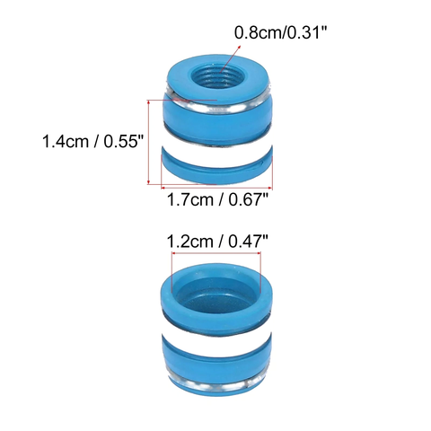 Chevrolet, Ford 16pcs 11/32" Engine Valve Stem Seals
