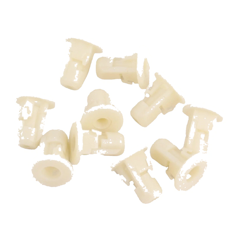 10 x Premium Plastic Under Cover Nut Grommet Trim Clips