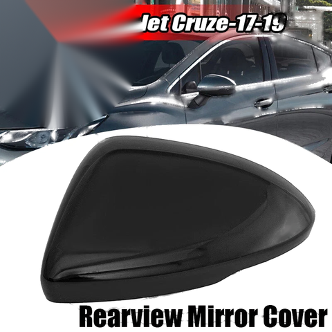 Chevrolet Cruze Black Left Side Rearview Mirror Cover (2017-2019)